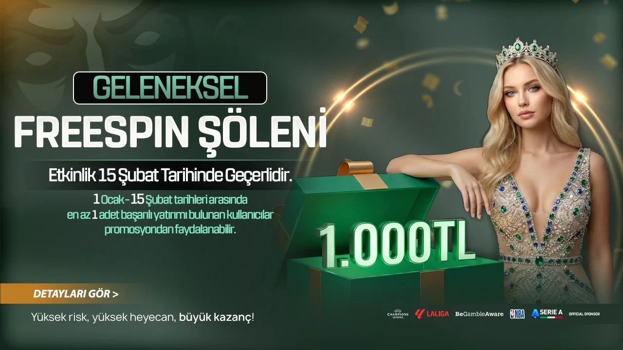 Atlasbet — GELENEKSEL FREESPİN ŞÖLENİ