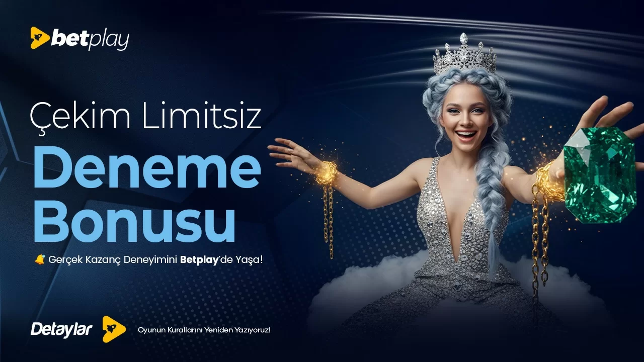 Betplay — KAZANÇ VE ÇEKİM LİMİTSİZ DENEME BONUSU!