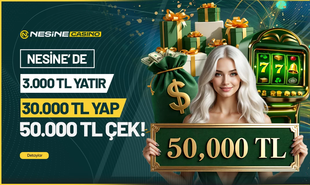 Nesinecasino — GRAND MASTER 50.000₺ ÇEKİMLİ YATIRIM BONUSU