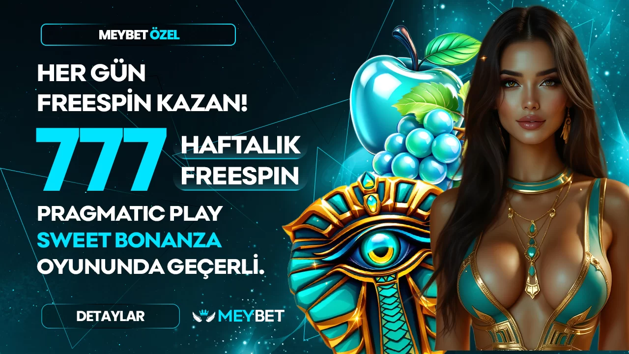 Meybet — HAFTALIK 777 FREESPIN!