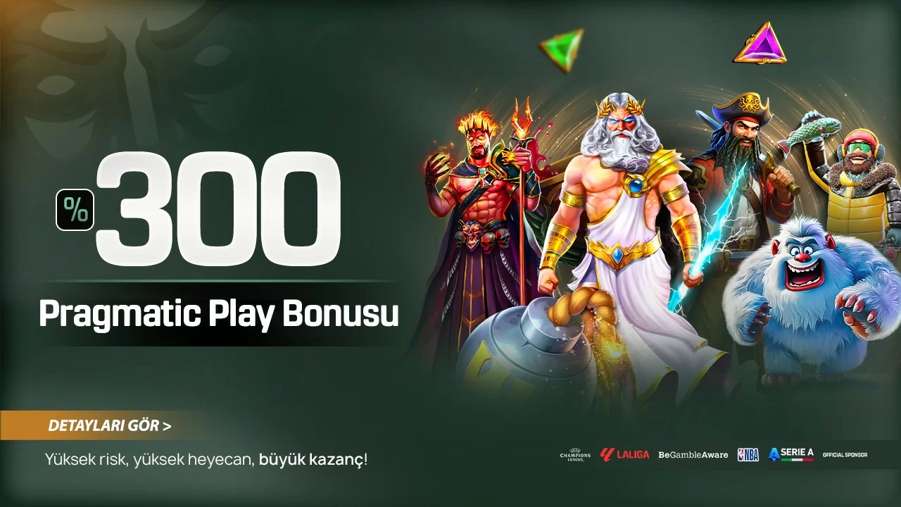 Atlasbet — %300 PRAGMATİC PLAY BONUSU