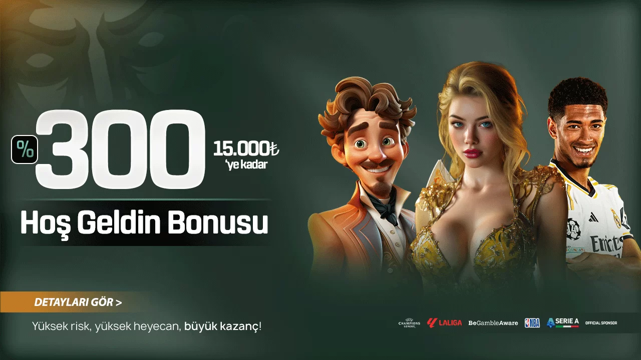 Atlasbet — %300 HOŞGELDİN BONUSU