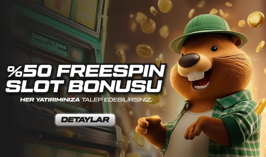 Tambet — SLOT SEVERLERE ÖZEL %50 FREESPİN BONUSU !