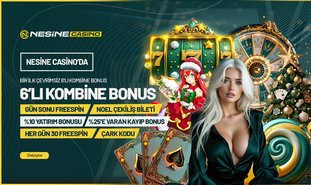 Nesinecasino — ÇEVRİMSİZ 6'LI KOMBİNE BONUS