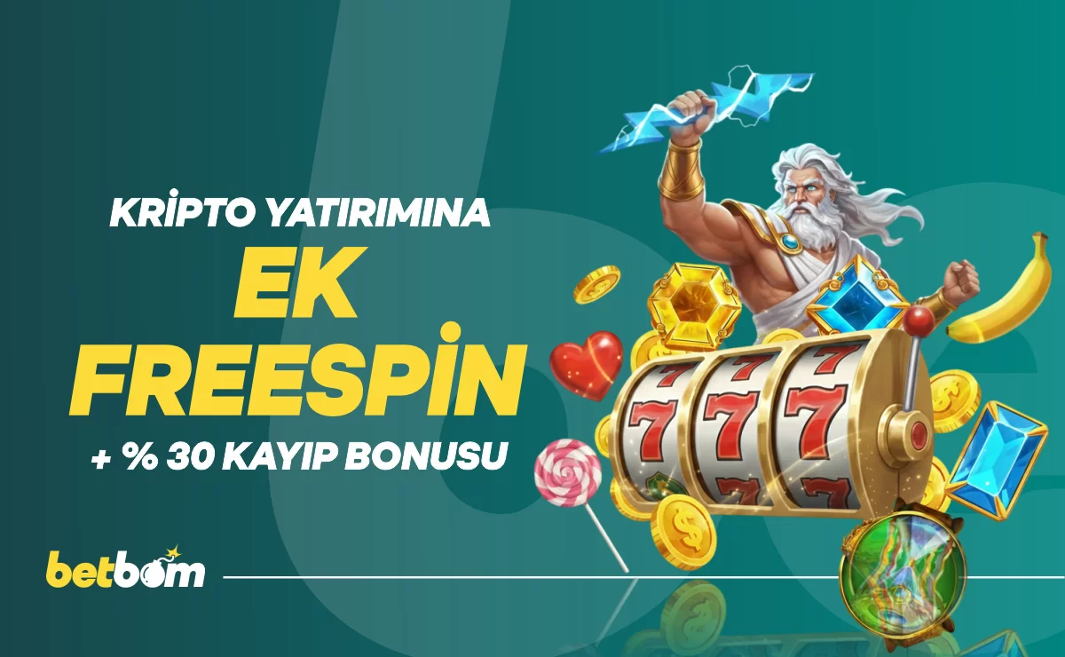 Betbom — KRİPTO YATIRIMINA EK FREESPİN