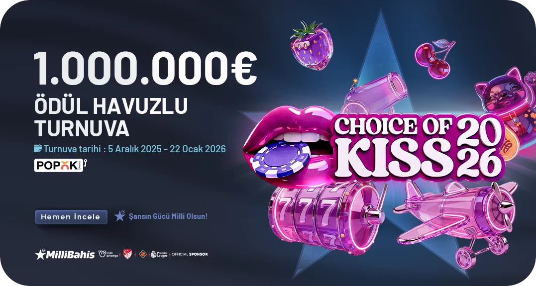 Millibahis — 1.000.000€ ÖDÜLLÜ SLOT TURNUVASI