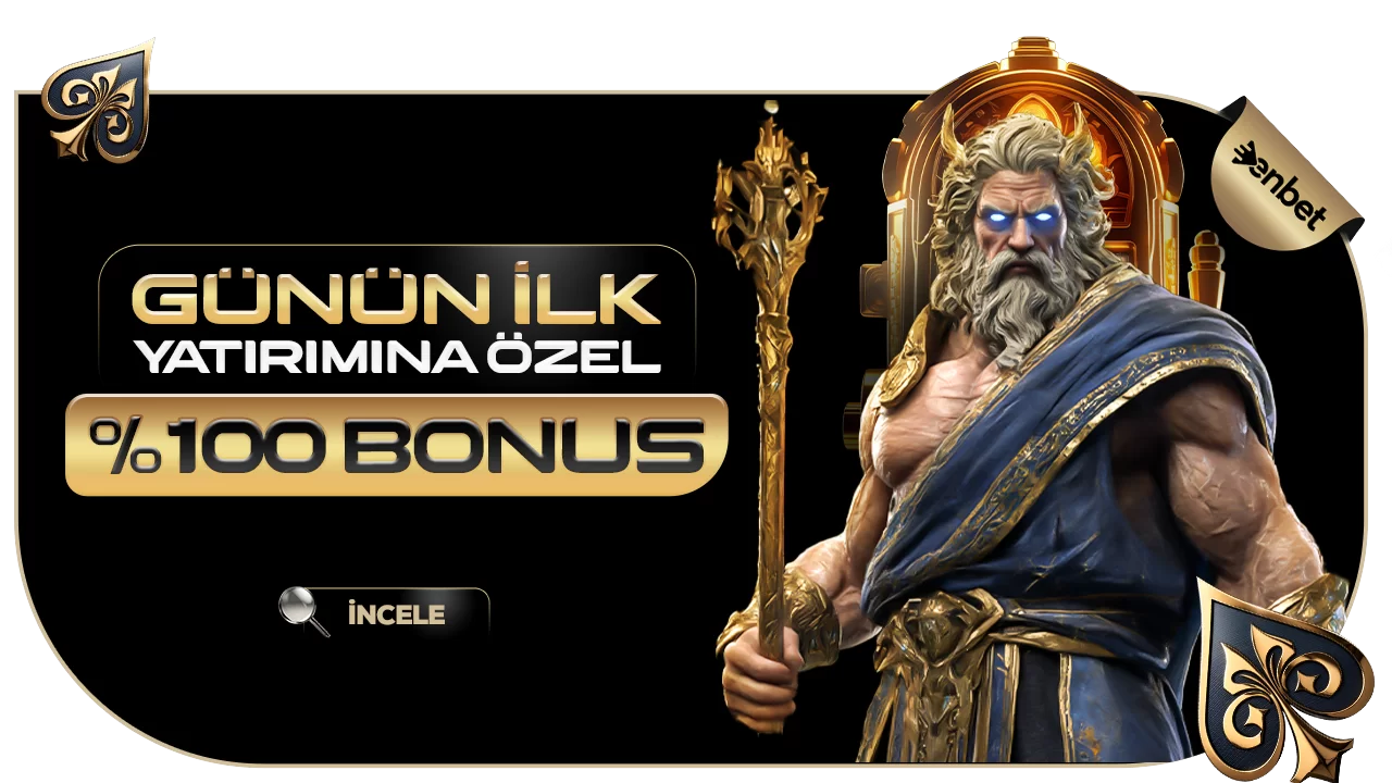 Enbet — GÜNÜN İLK YATIRIMINA %100 BONUS