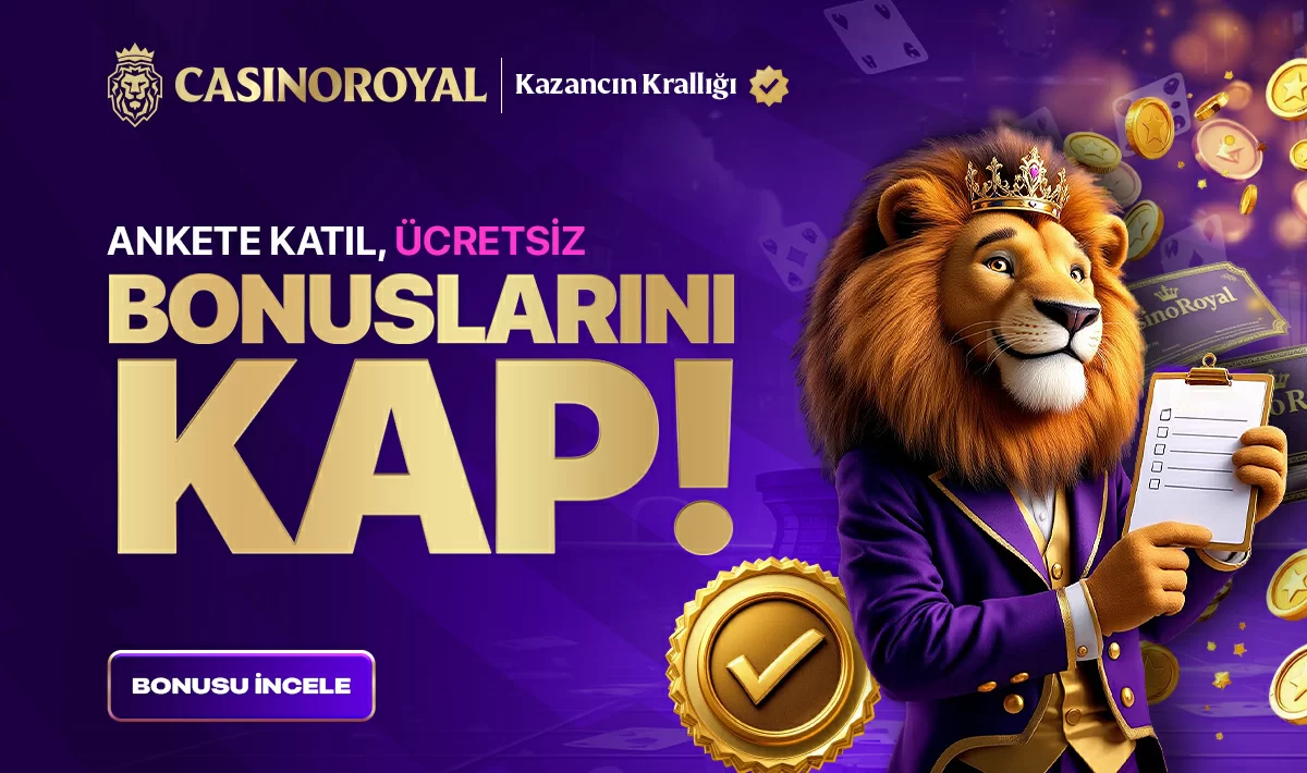 Casinoroyal — ÖDÜLLÜ ANKET
