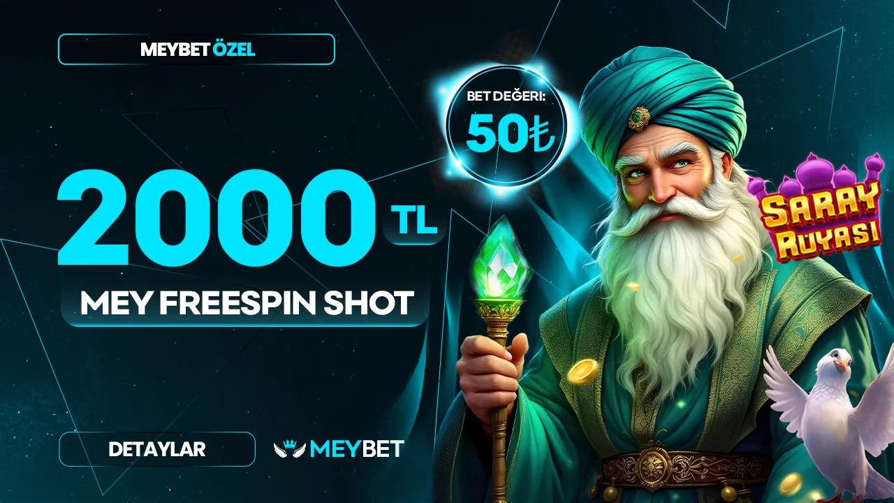 Meybet — MEYBET'LİYE ÖZEL BÜYÜK KAMPANYA: 2000₺ FREESPIN !
