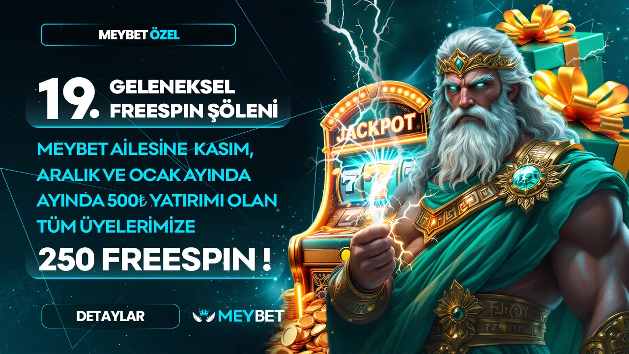 Meybet — MEYBET 19.GELENEKSEL FREESPİN ŞÖLENİ