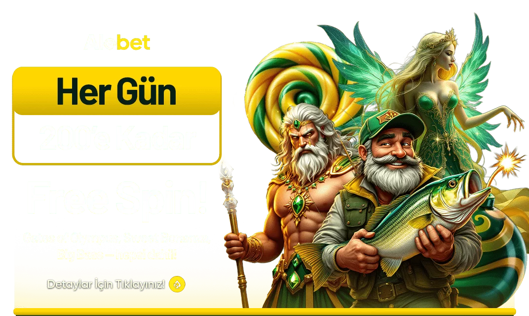 Alobet — HER GÜN 200’E KADAR FREE SPIN
