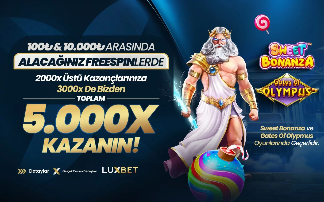 Luxbet — ! SWEET BONANZA VE GATES OF OLYMPUS DA FRESSPIN ŞÖLENI !