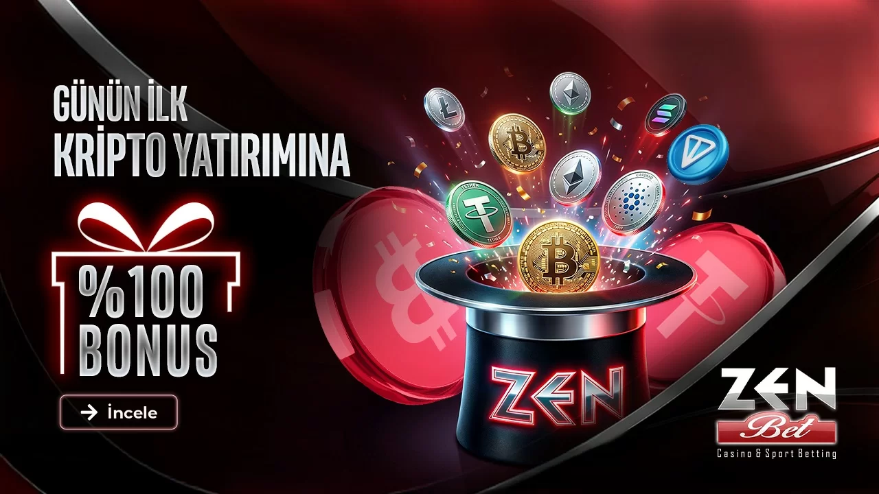 Zenbet — %100 KRIPTO YATIRIM BONUSU