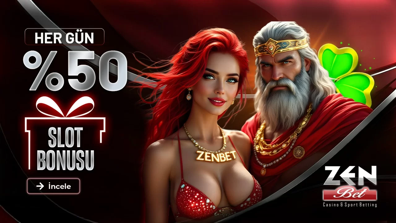 Zenbet — HER GÜN %50 SLOT BONUSU