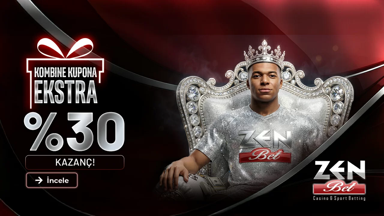 Zenbet — KOMBİNE KUPON EKSTRA %30 KAZANÇ