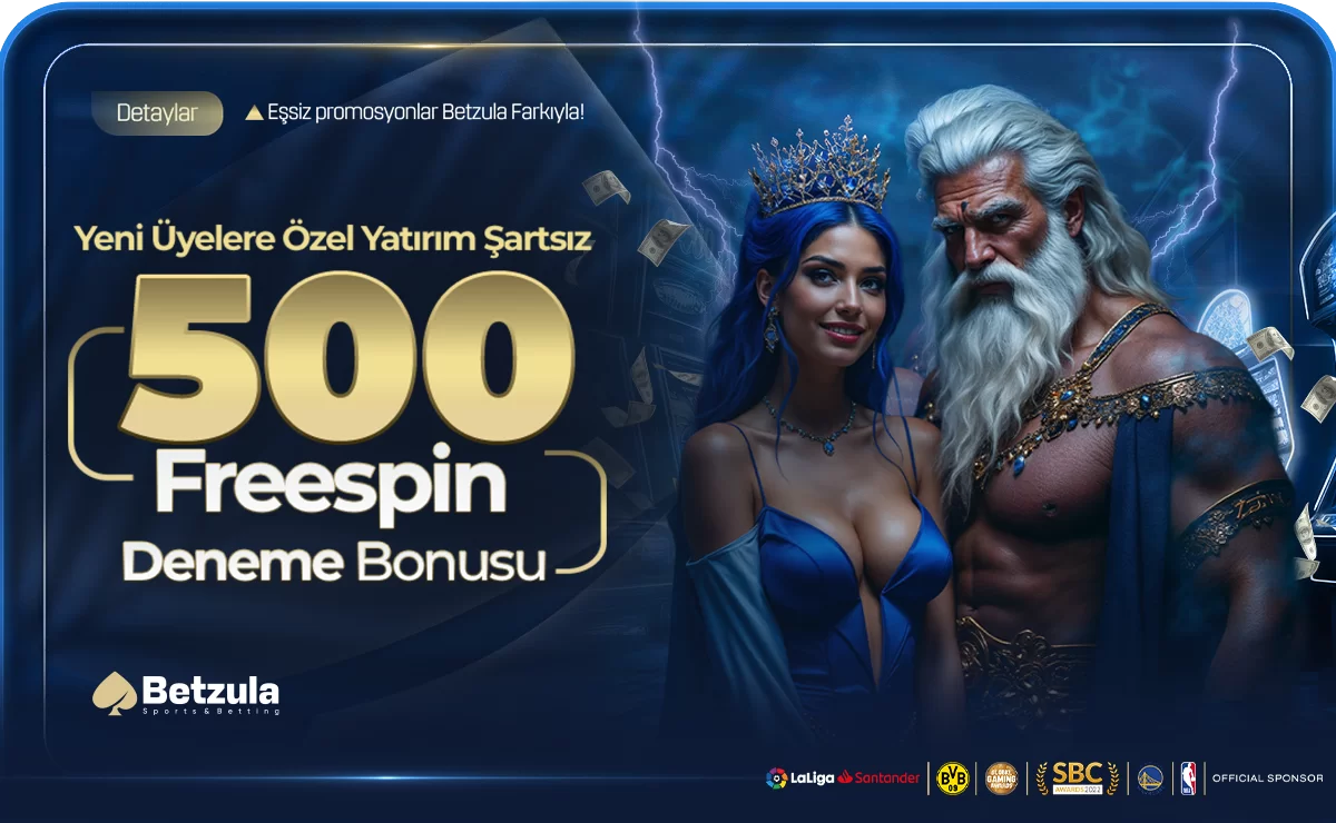 Betzula — 500 FREESPİN DENEME BONUSU